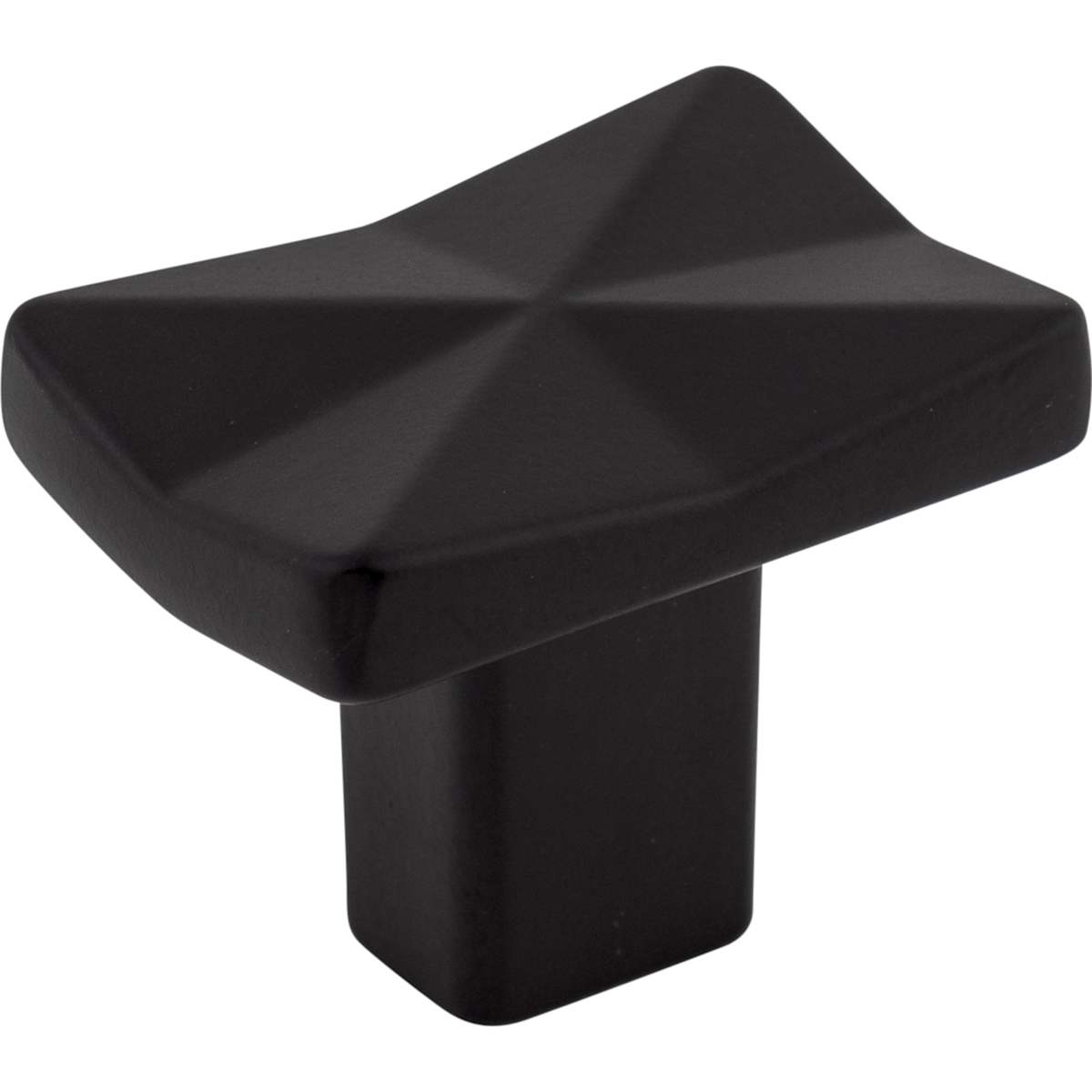 Top Knobs - TK560PC - Quilted 1-1/4 Inch Rectangular Cabinet Knob from the Mercer Collection in Polished Chrome