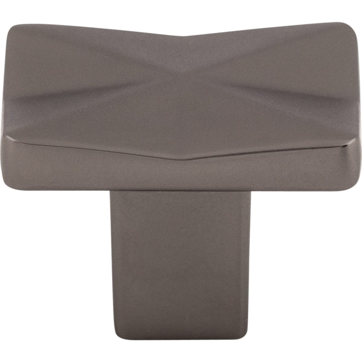Quilted 1-1/4 Inch Rectangular Cabinet Knob from the Mercer Collection