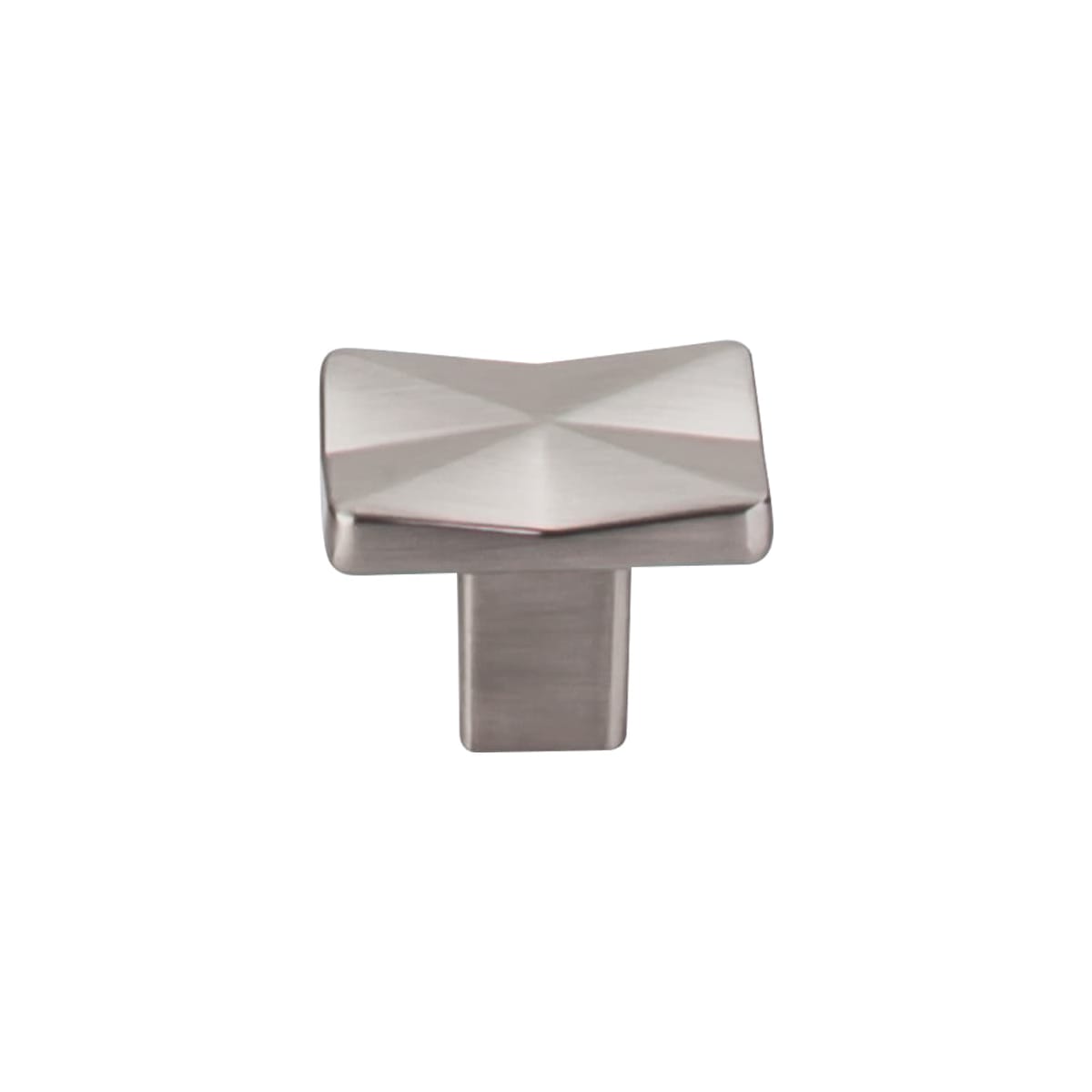 Quilted 1-1/4 Inch Square Cabinet Knob from the Mercer Collection - 10 Pack