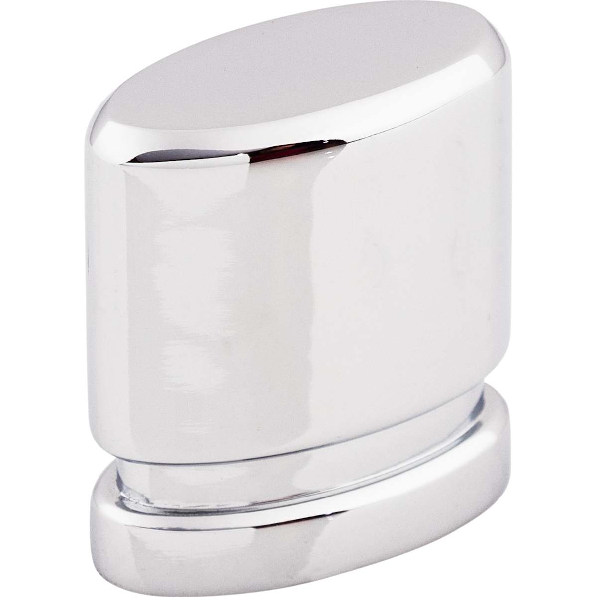 Top Knobs - TK57ORB - Oval 1 Inch Oval Cabinet Knob from the Sanctuary Collection in Oil Rubbed Bronze
