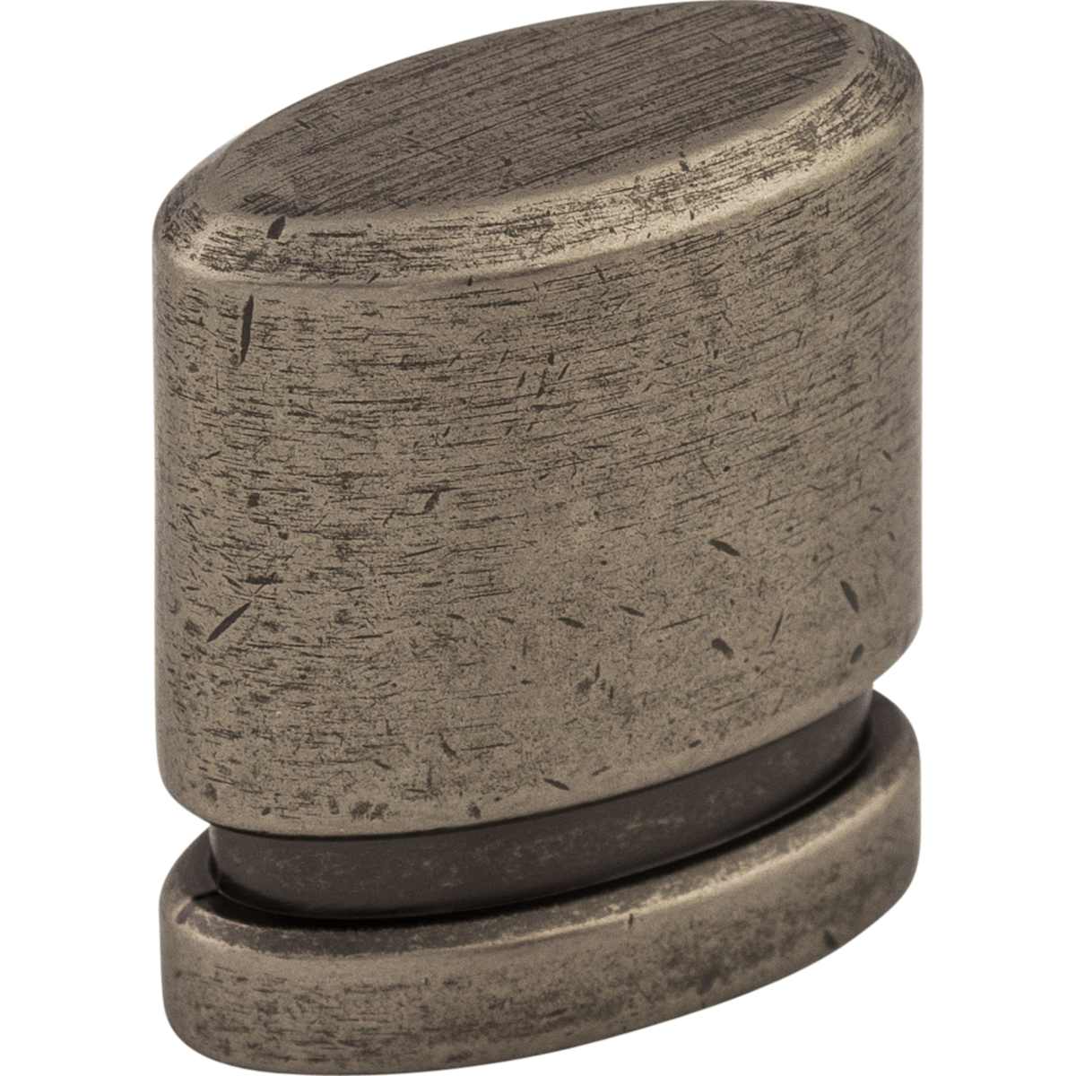 Top Knobs - TK57ORB - Oval 1 Inch Oval Cabinet Knob from the Sanctuary Collection in Oil Rubbed Bronze