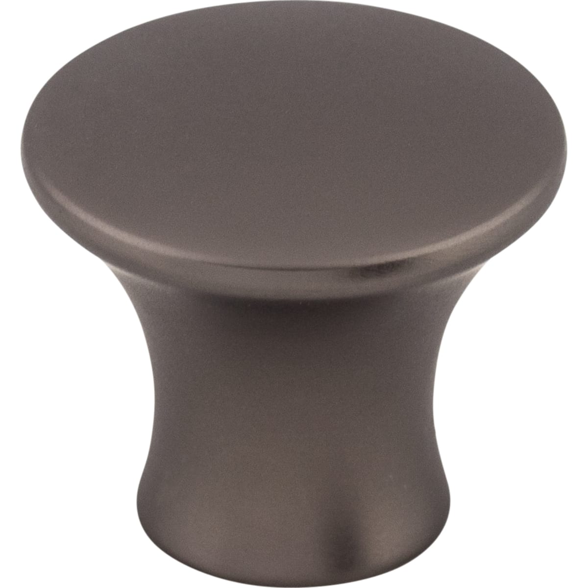 Top Knobs - TK591AG - Oculus 1-1/8 Inch Mushroom Cabinet Knob from the Mercer Collection in Ash Gray