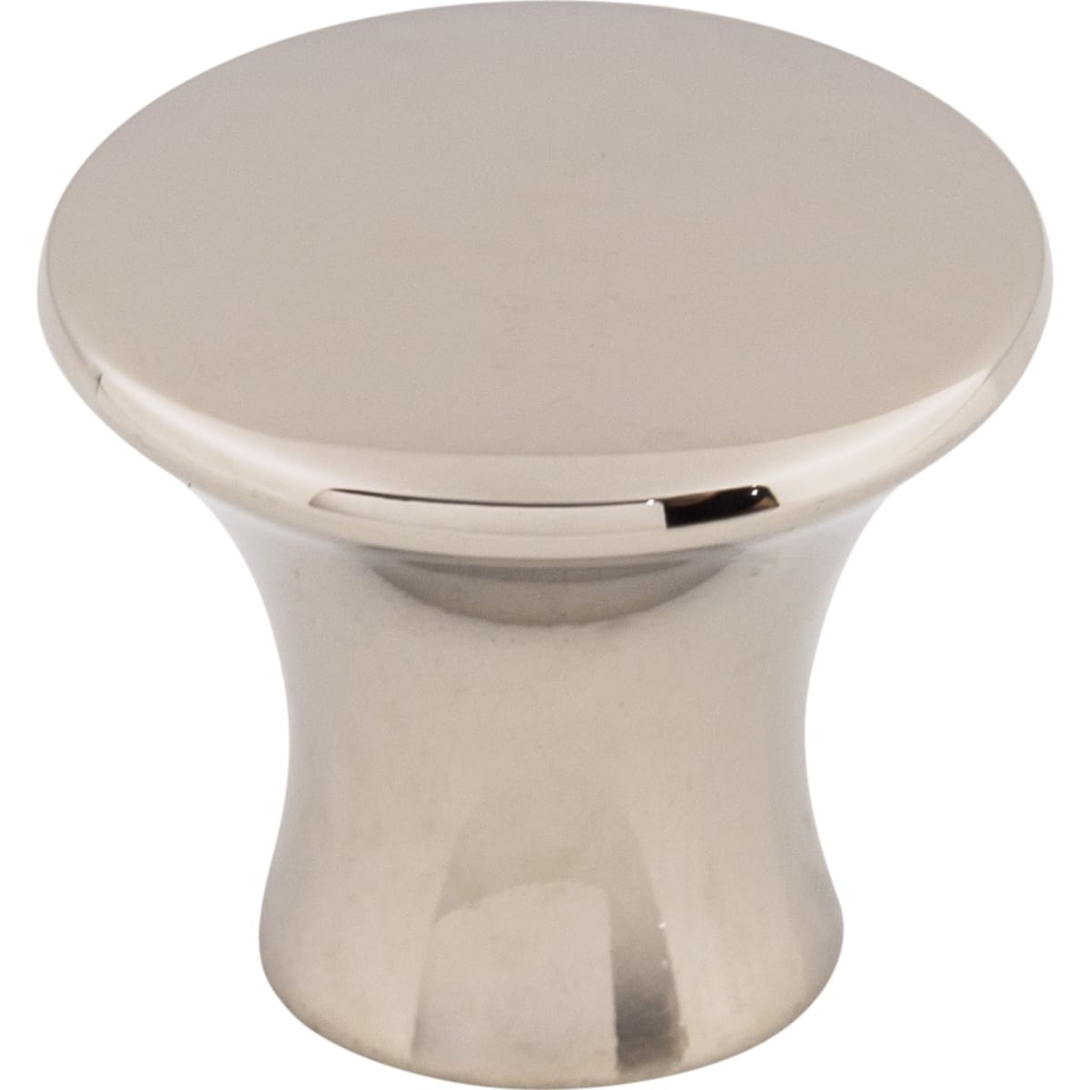Top Knobs - TK591PN - Oculus 1-1/8 Inch Mushroom Cabinet Knob from the Mercer Collection in Polished Nickel