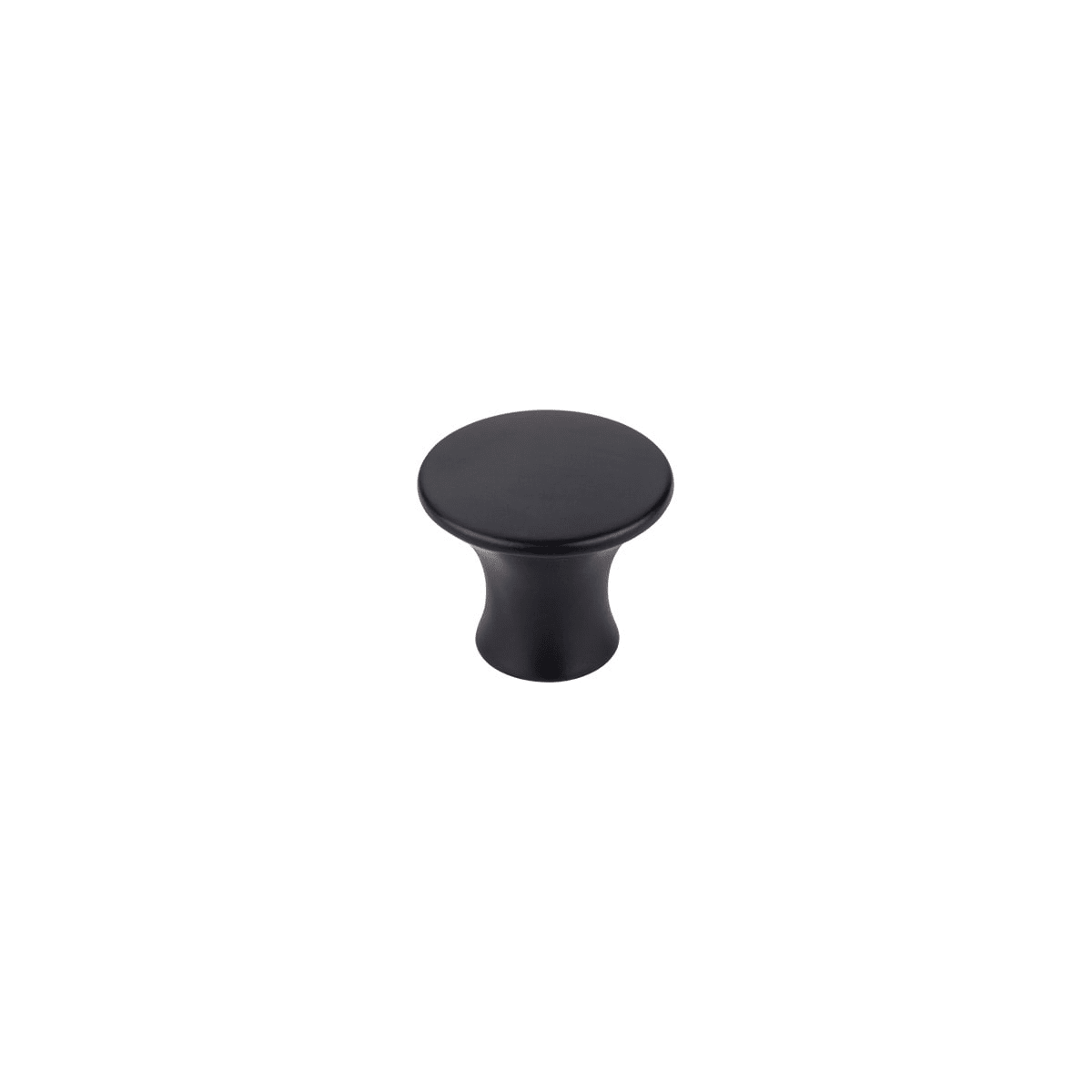 Top Knobs - TK592BLK-10PACK - Oculus 1-5/16 Inch Mushroom Cabinet Knob from the Mercer Collection - 10 Pack in Black