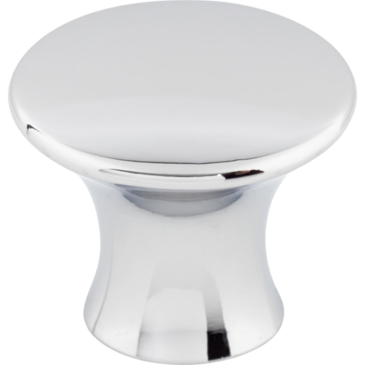 Top Knobs - TK592PC - Oculus 1-5/16 Inch Mushroom Cabinet Knob from the Mercer Collection in Polished Chrome