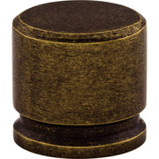 Top Knobs - TK59GBZ - Oval 1-1/8 Inch Oval Cabinet Knob from the Sanctuary Collection in German Bronze