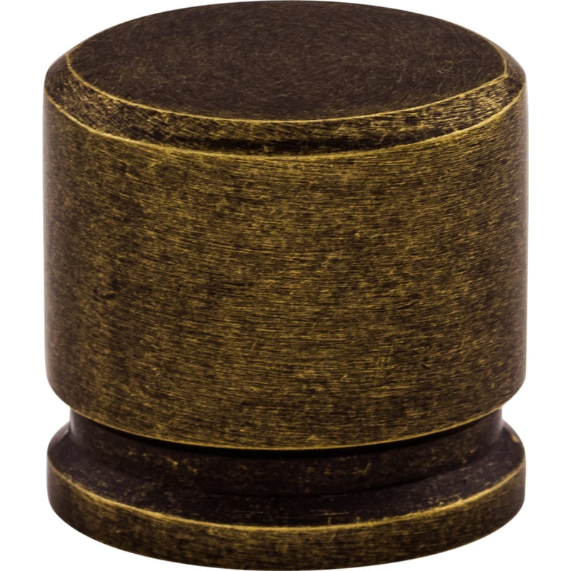 Top Knobs - TK59GBZ - Oval 1-1/8 Inch Oval Cabinet Knob from the Sanctuary Collection in German Bronze