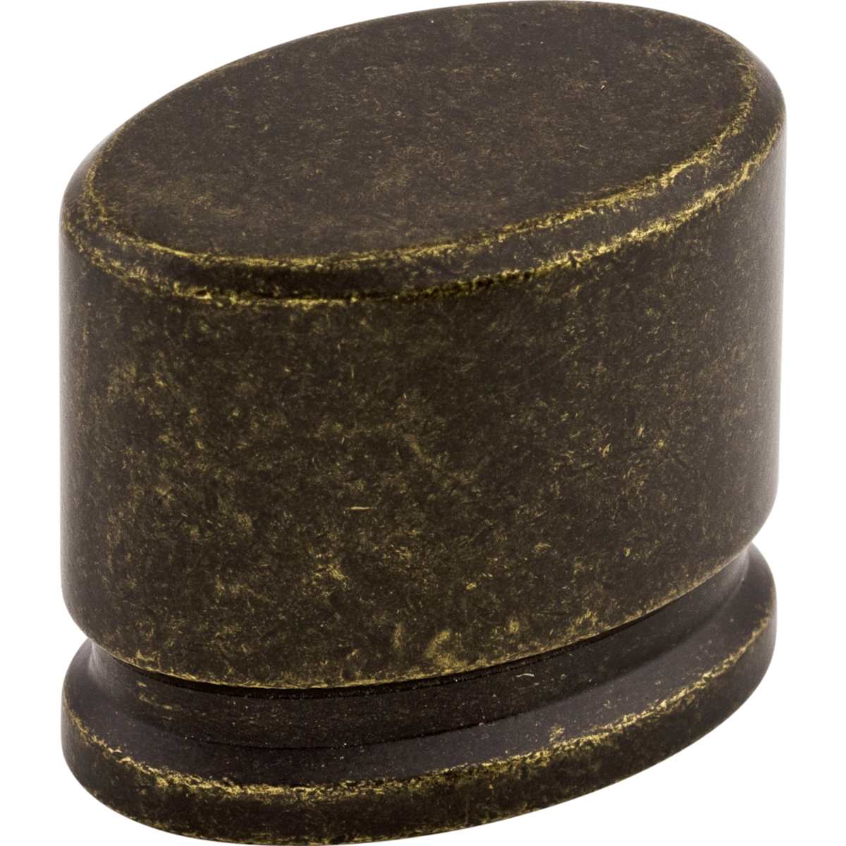 Top Knobs - TK61GBZ - Oval 1-3/8 Inch Oval Cabinet Knob from the Sanctuary Collection in German Bronze