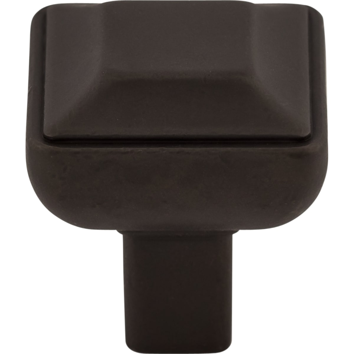 Podium 1 Inch Square Cabinet Knob from the Transcend Collection