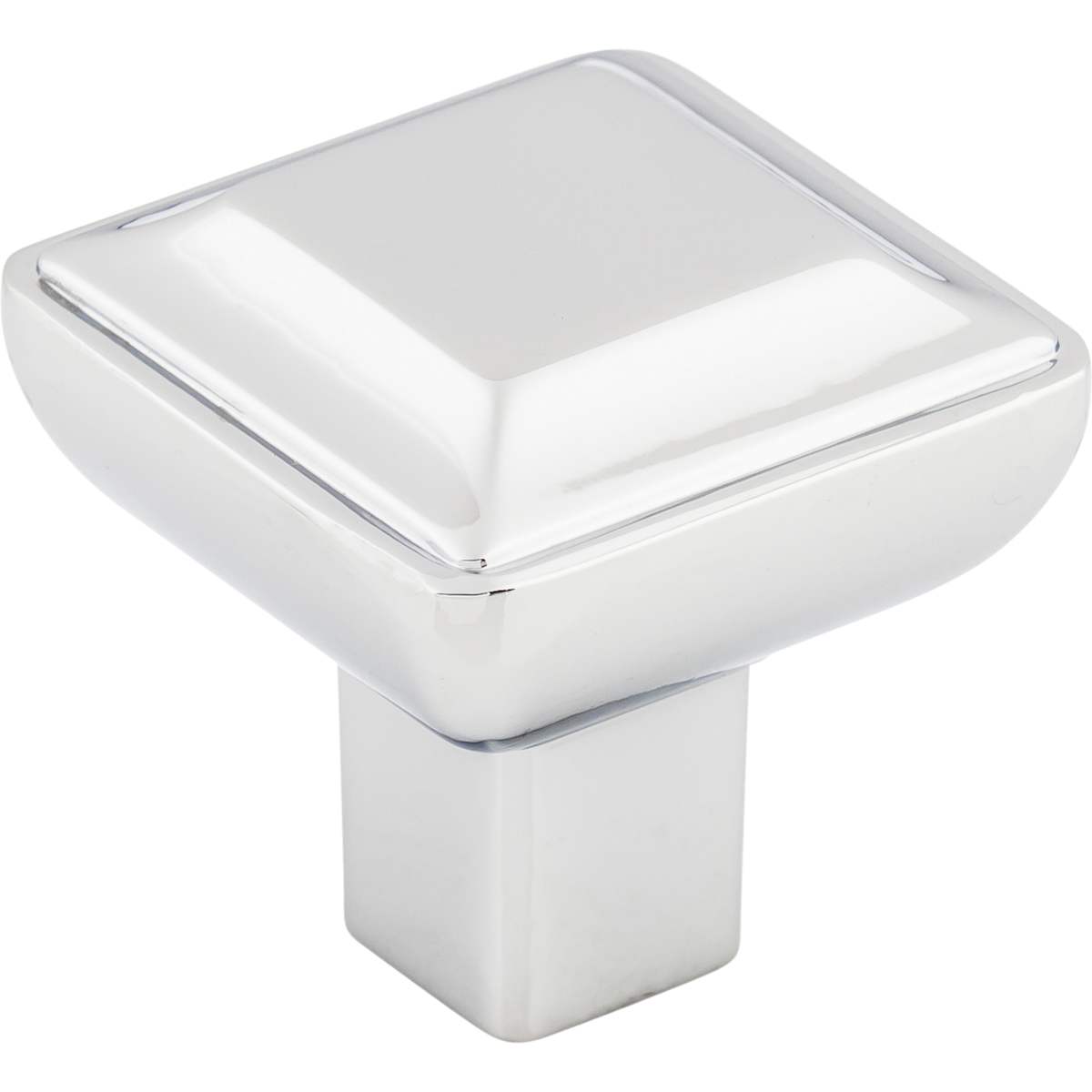 Top Knobs - TK671SAB - Podium 1-1/8 Inch Square Cabinet Knob from the Transcend Collection in Sable