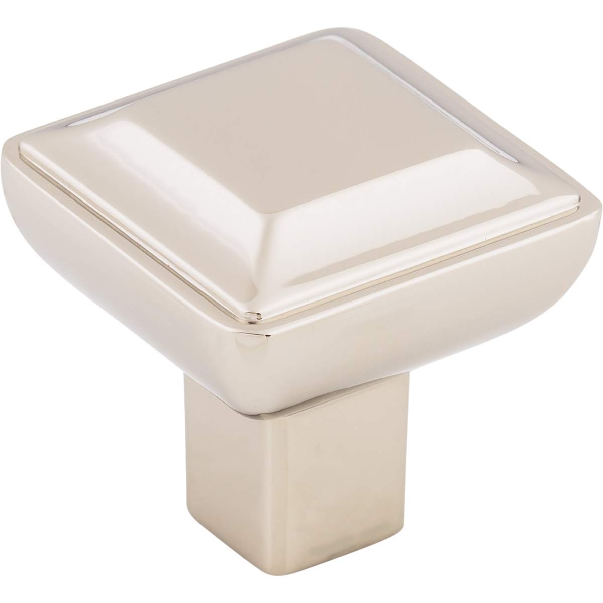 Top Knobs - TK671SAB - Podium 1-1/8 Inch Square Cabinet Knob from the Transcend Collection in Sable