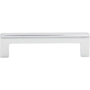 Top Knobs - TK672PC - Podium 3-3/4 Inch Center to Center Handle Cabinet Pull from the Transcend Series in Polished Chrome