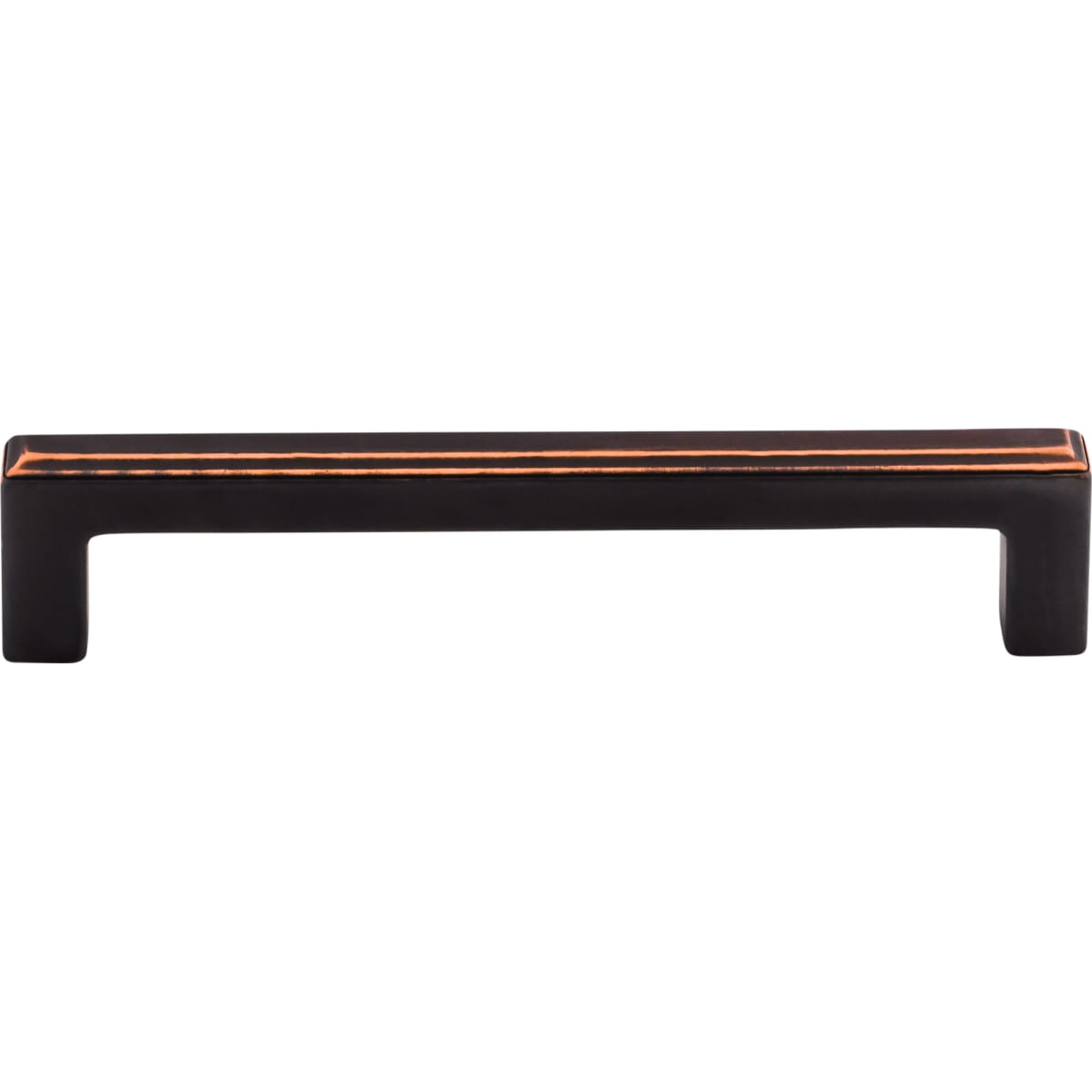Top Knobs - TK673UM - Podium 5 Inch Center to Center Handle Cabinet Pull from the Transcend Series in Umbrio