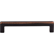 Top Knobs - TK673UM - Podium 5 Inch Center to Center Handle Cabinet Pull from the Transcend Series in Umbrio