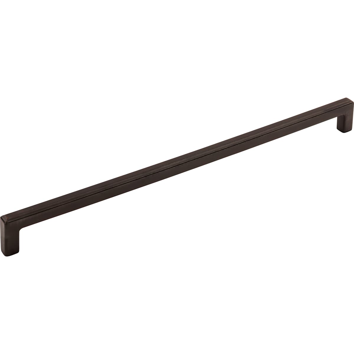Top Knobs - TK676UM - Podium 12 Inch Center to Center Handle Cabinet Pull from the Transcend Series in Umbrio