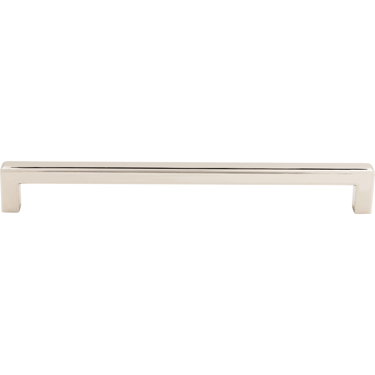 Top Knobs - TK677PN - Podium 12 Inch Center to Center Handle Appliance Pull from the Transcend Series in Polished Nickel