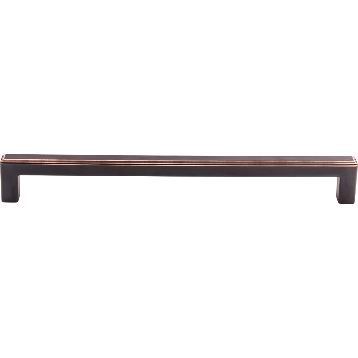 Top Knobs - TK678UM - Podium 18 Inch Center to Center Handle Appliance Pull from the Transcend Series in Umbrio