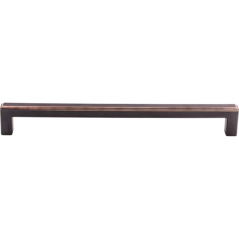 Top Knobs - TK678UM - Podium 18 Inch Center to Center Handle Appliance Pull from the Transcend Series in Umbrio