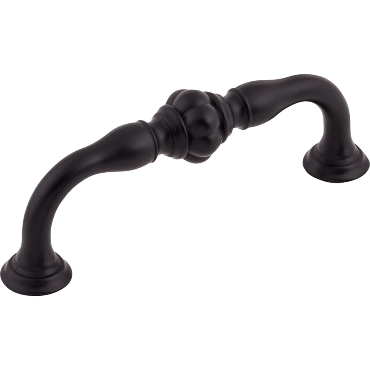 Top Knobs - TK692AG - Devon 3-3/4 Inch Center to Center Handle Cabinet Pull in Ash Gray