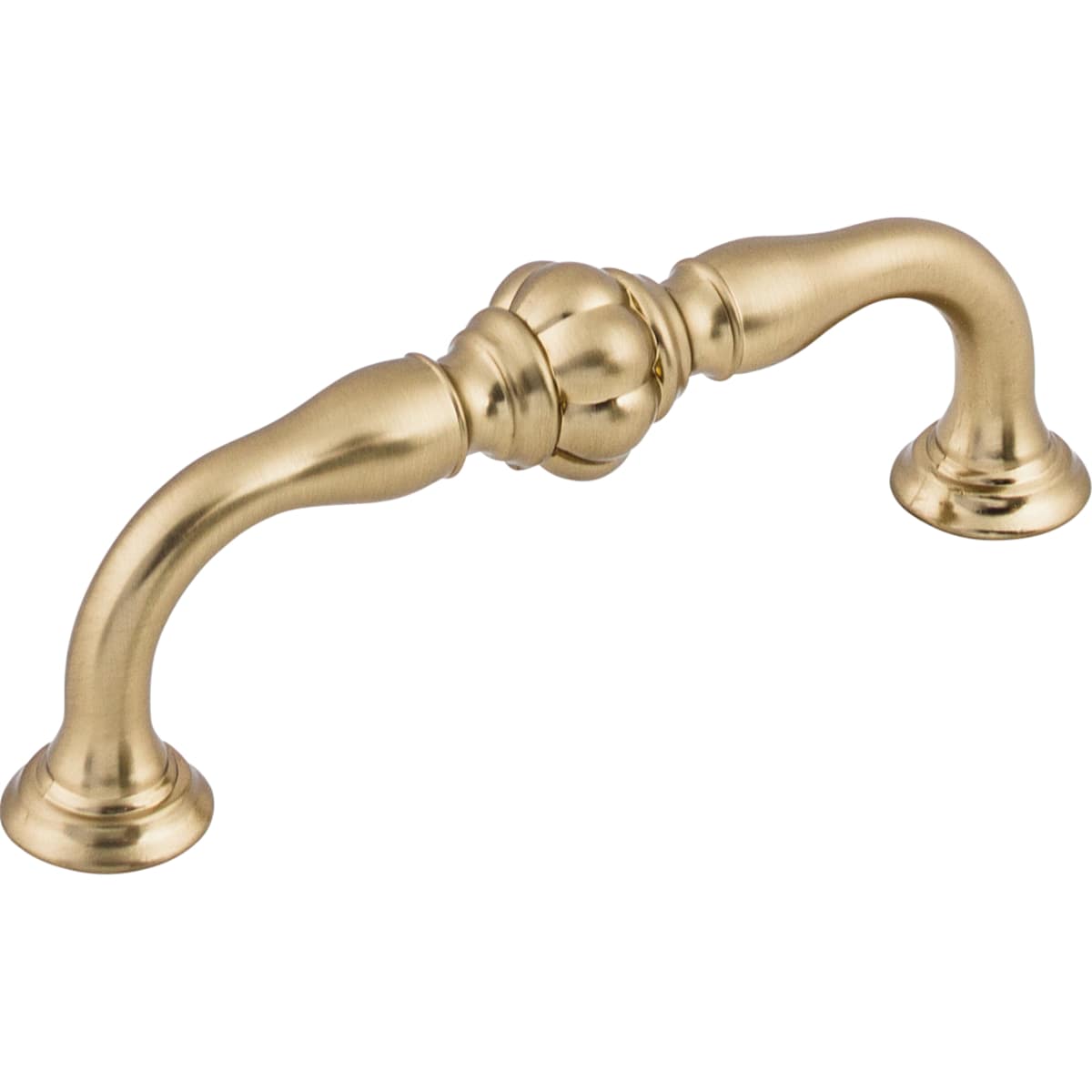 Top Knobs - TK692AG - Devon 3-3/4 Inch Center to Center Handle Cabinet Pull in Ash Gray