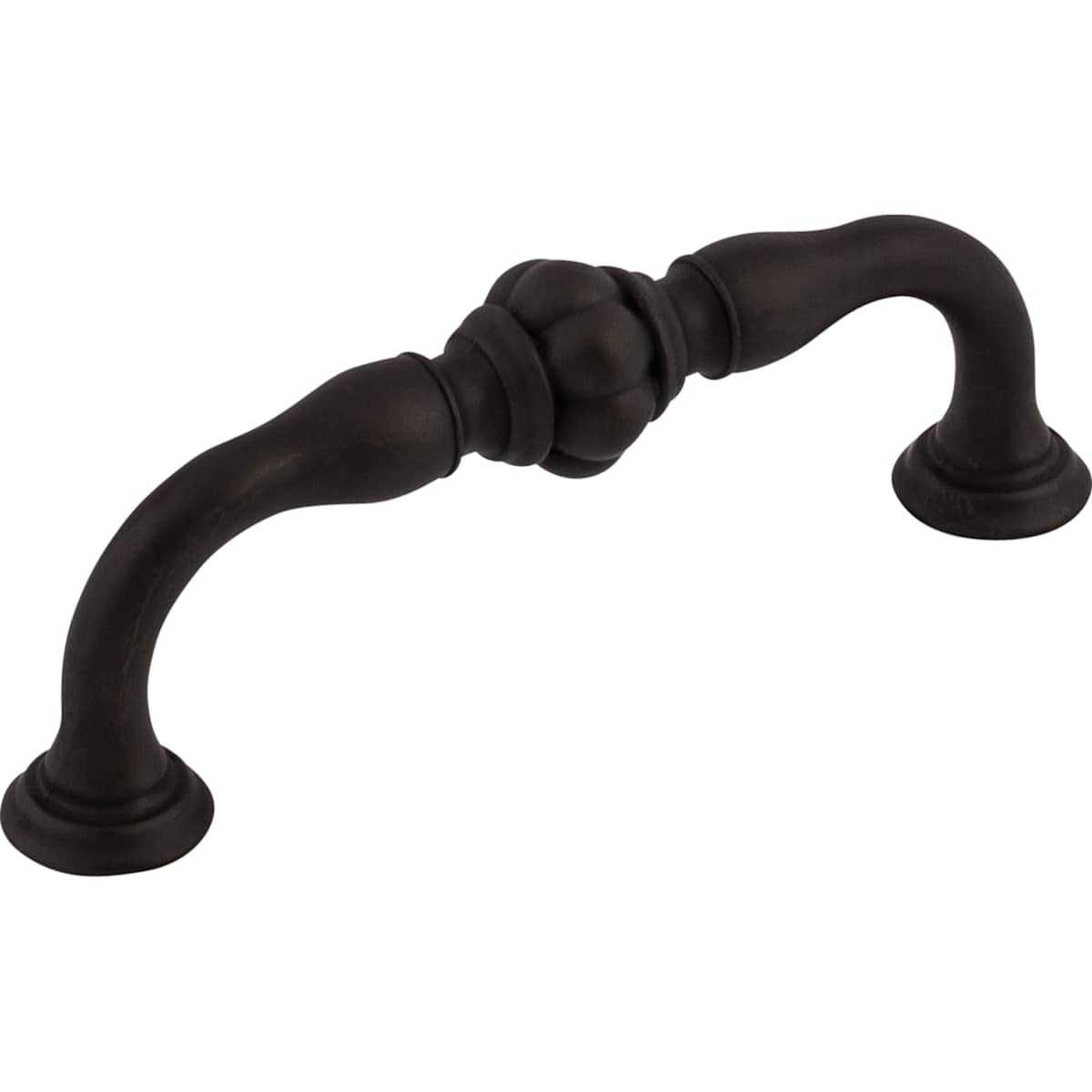 Top Knobs - TK692AG - Devon 3-3/4 Inch Center to Center Handle Cabinet Pull in Ash Gray