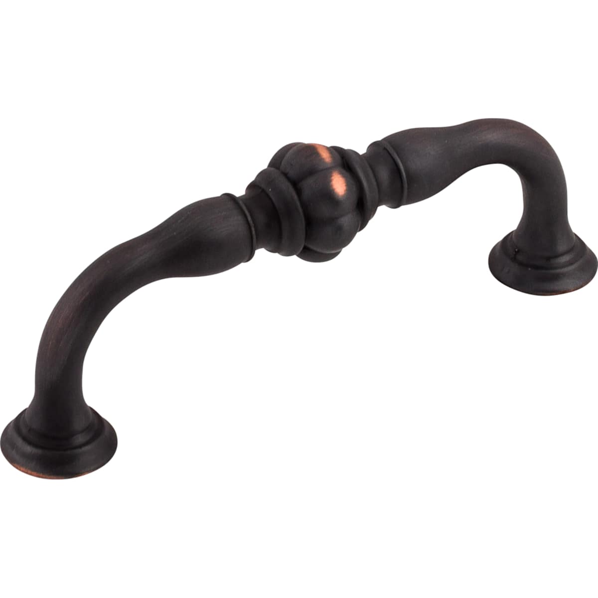 Top Knobs - TK692AG - Devon 3-3/4 Inch Center to Center Handle Cabinet Pull in Ash Gray