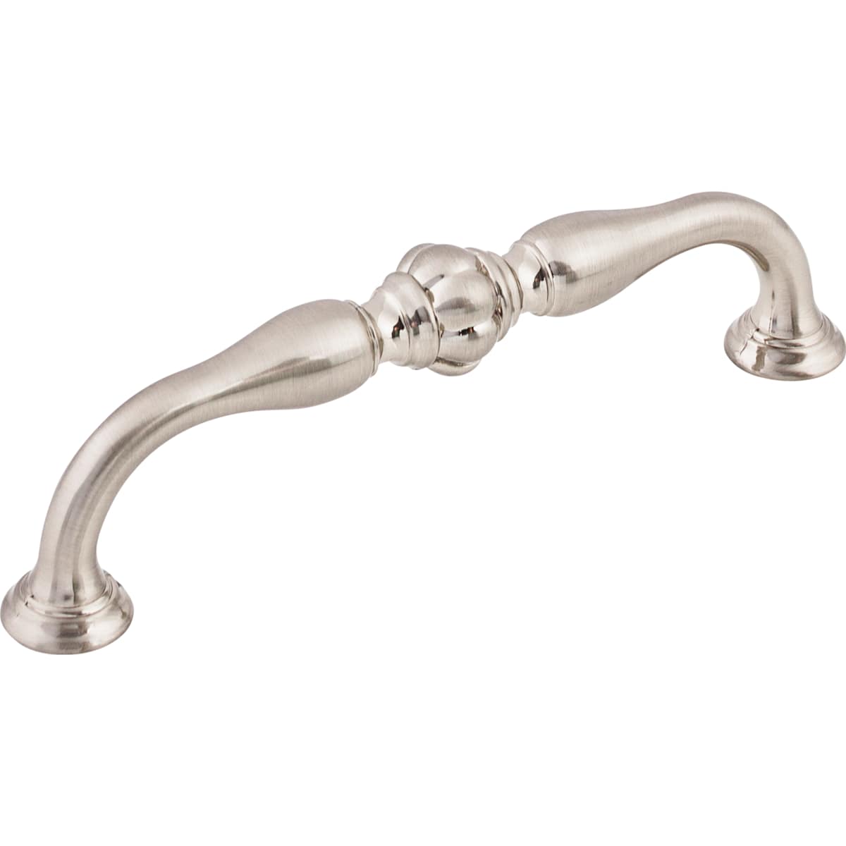 Top Knobs - TK693BSN - Devon 5-1/16 Inch Center to Center Handle Cabinet Pull in Satin Nickel