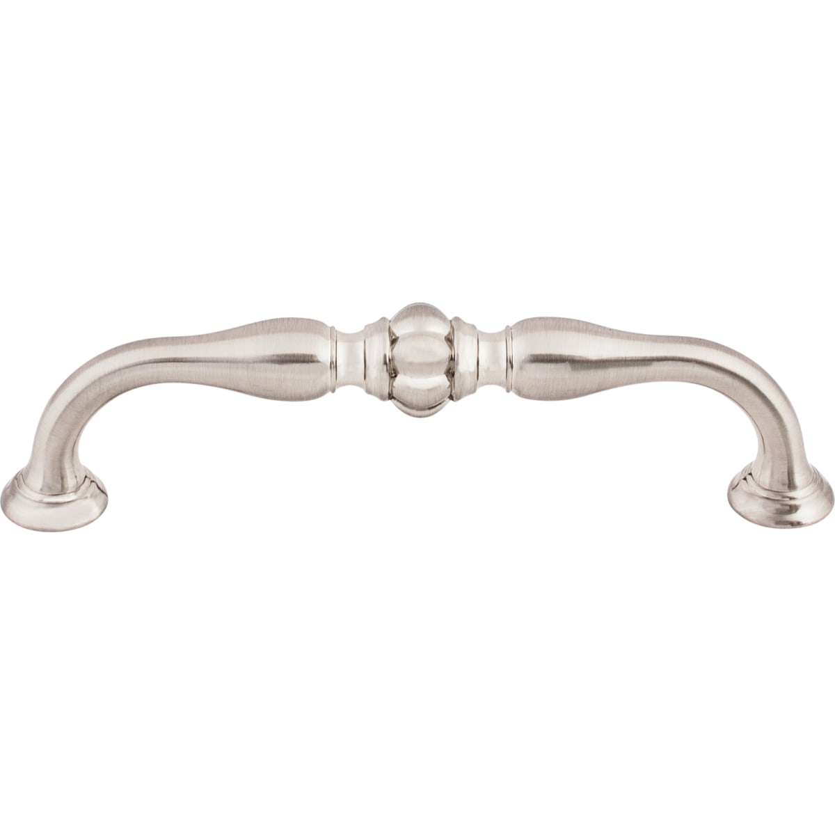 Top Knobs - TK693BSN - Devon 5-1/16 Inch Center to Center Handle Cabinet Pull in Satin Nickel