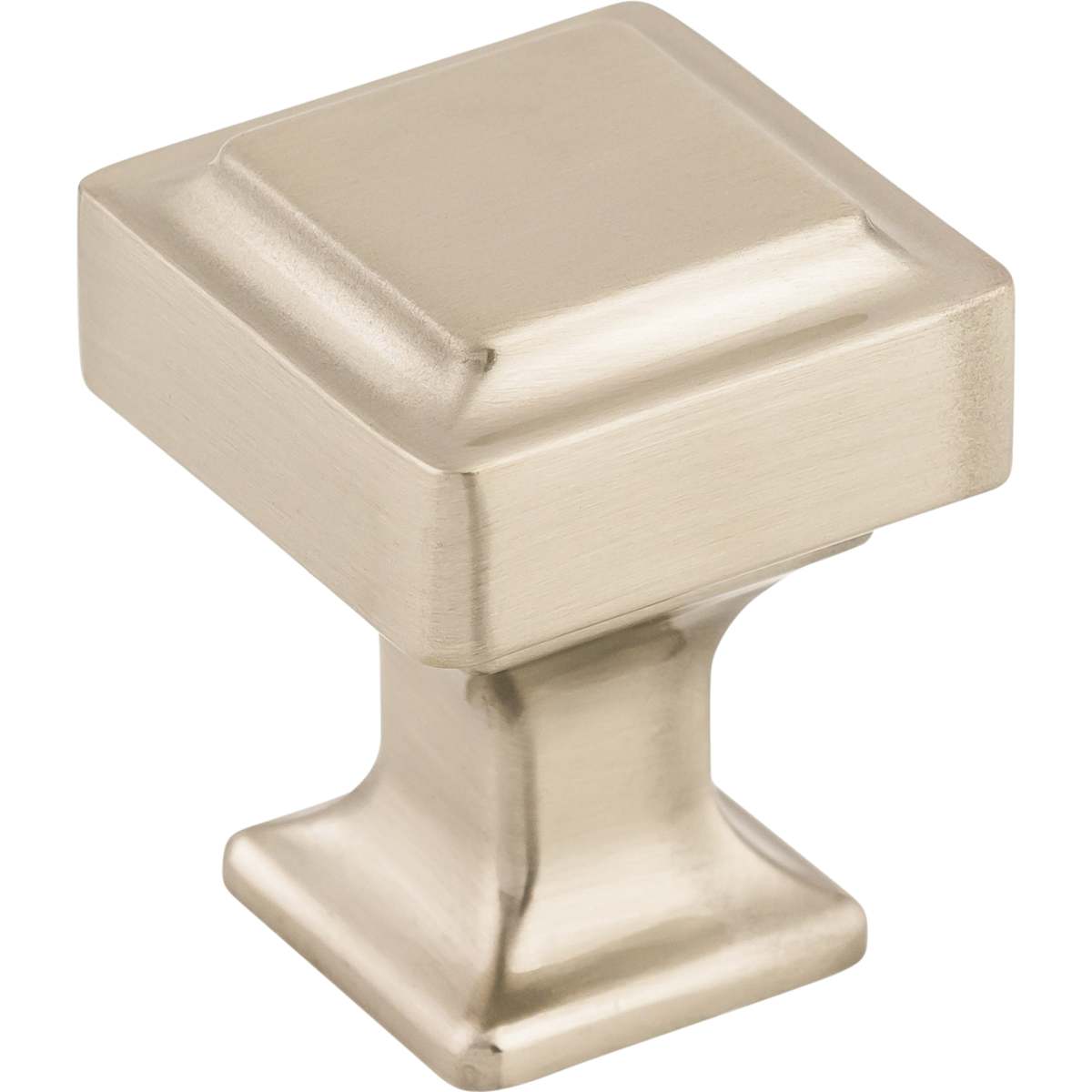 Top Knobs - TK700PN - Transcend 1 Inch Square Cabinet Knob in Polished Nickel