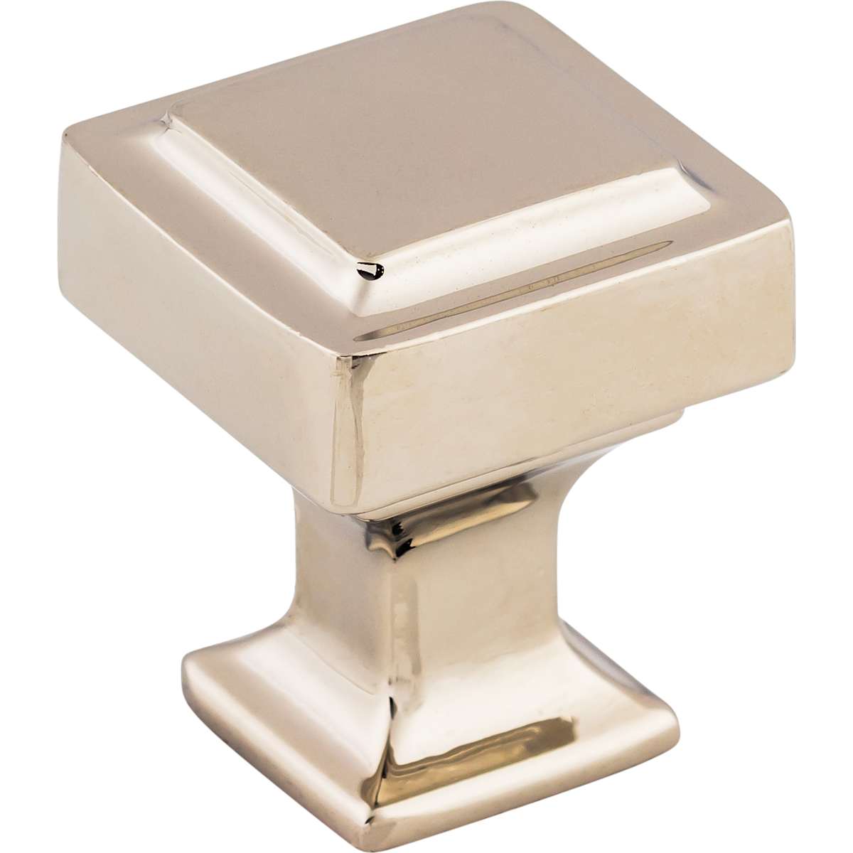 Top Knobs - TK700PN - Transcend 1 Inch Square Cabinet Knob in Polished Nickel