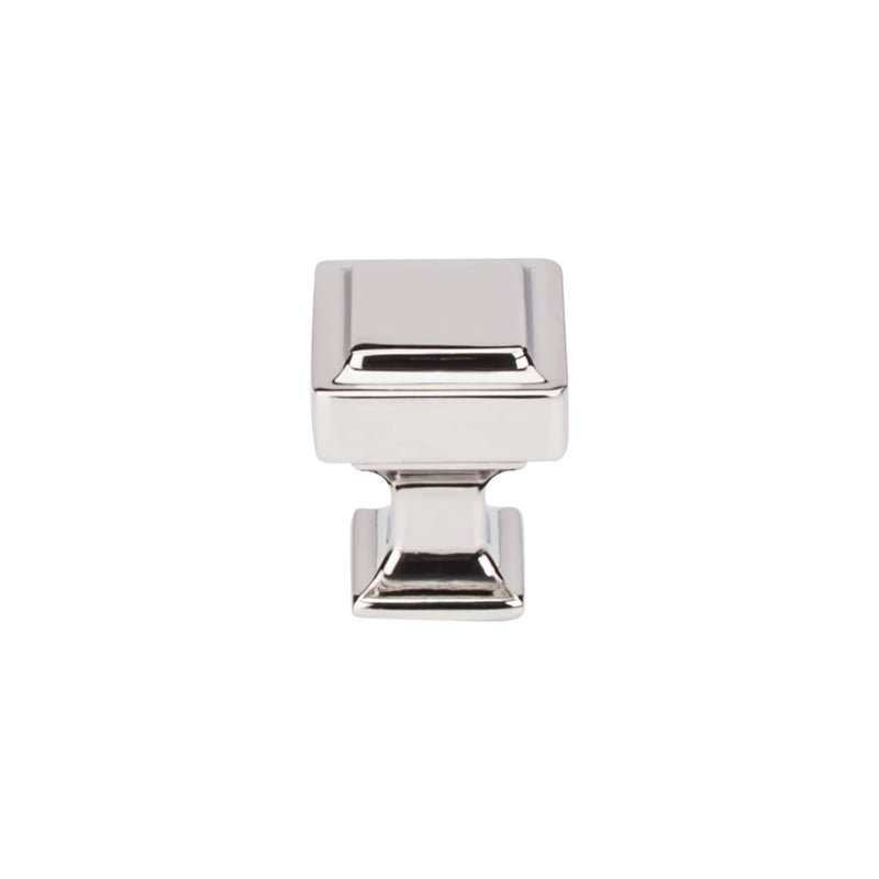 Top Knobs - TK700PN-25PACK - Ascendra 1 Inch Square Cabinet Knob from the Transcend Collection - 25 Pack in Polished Nickel