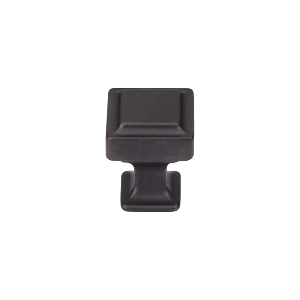 Ascendra 1 Inch Square Cabinet Knob from the Transcend Collection - 10 Pack