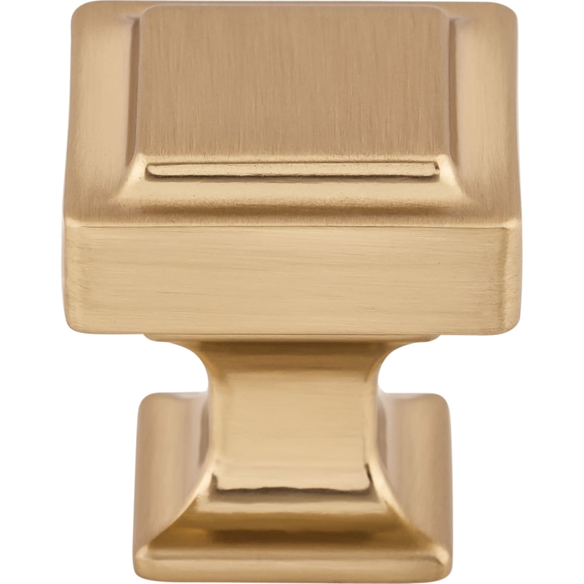Top Knobs - TK701HB - Transcend 1-1/8 Inch Square Cabinet Knob in Honey Bronze
