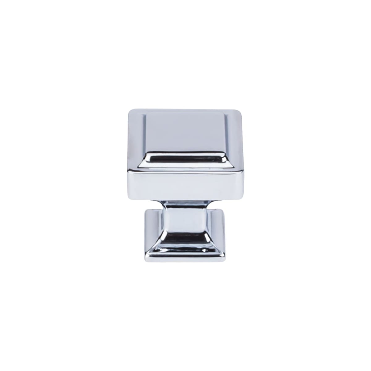 Ascendra 1-1/8 Inch Square Cabinet Knob from the Transcend Collection - 25 Pack