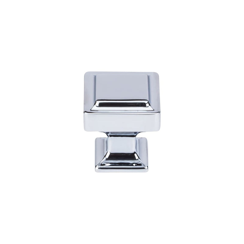 Ascendra 1-1/8 Inch Square Cabinet Knob from the Transcend Collection - 25 Pack