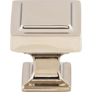 Top Knobs - TK701PN - Transcend 1-1/8 Inch Square Cabinet Knob in Polished Nickel