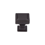 Top Knobs - TK701SAB-10PACK - Ascendra 1-1/8 Inch Square Cabinet Knob from the Transcend Collection - 10 Pack in Sable