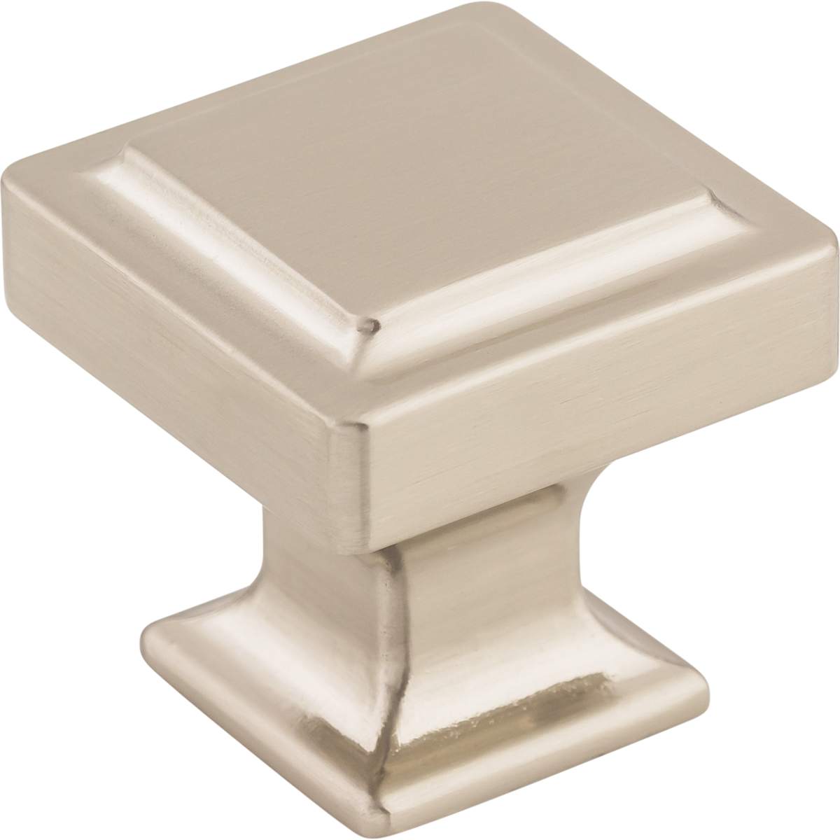 Top Knobs - TK702UM - Ascendra 1-1/4 Inch Square Cabinet Knob from the Transcend Collection in Umbrio