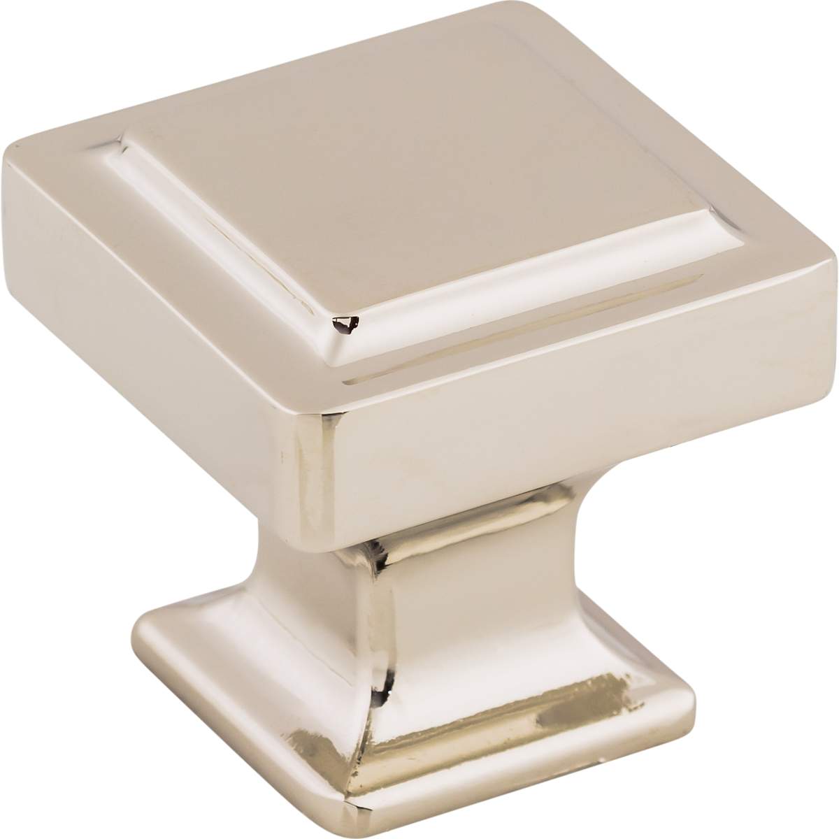 Top Knobs - TK702UM - Ascendra 1-1/4 Inch Square Cabinet Knob from the Transcend Collection in Umbrio