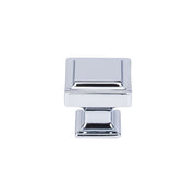 Top Knobs - TK702PC-25PACK - Ascendra 1-1/4 Inch Square Cabinet Knob from the Transcend Collection - 25 Pack in Polished Chrome
