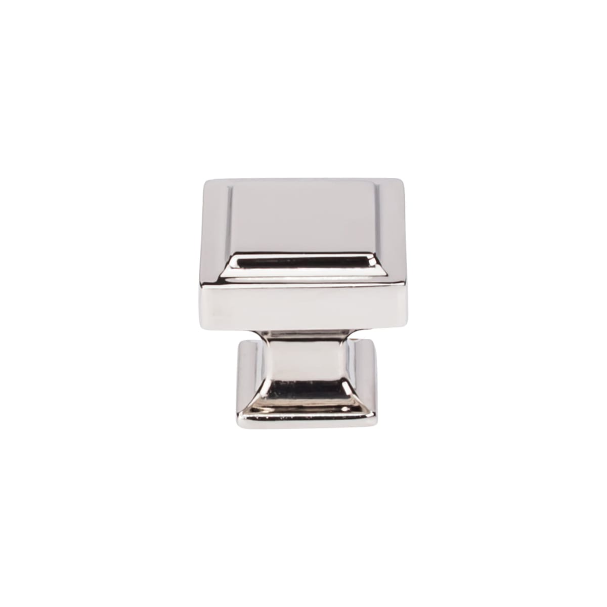 Ascendra 1-1/4 Inch Square Cabinet Knob from the Transcend Collection - 25 Pack