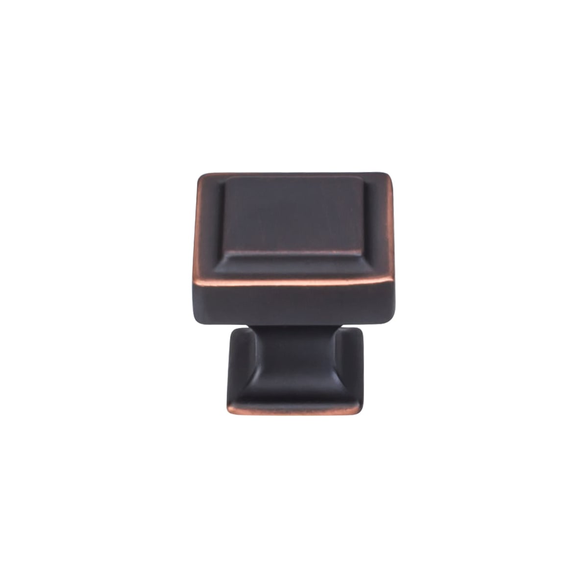 Ascendra 1-1/4 Inch Square Cabinet Knob from the Transcend Collection - 25 Pack