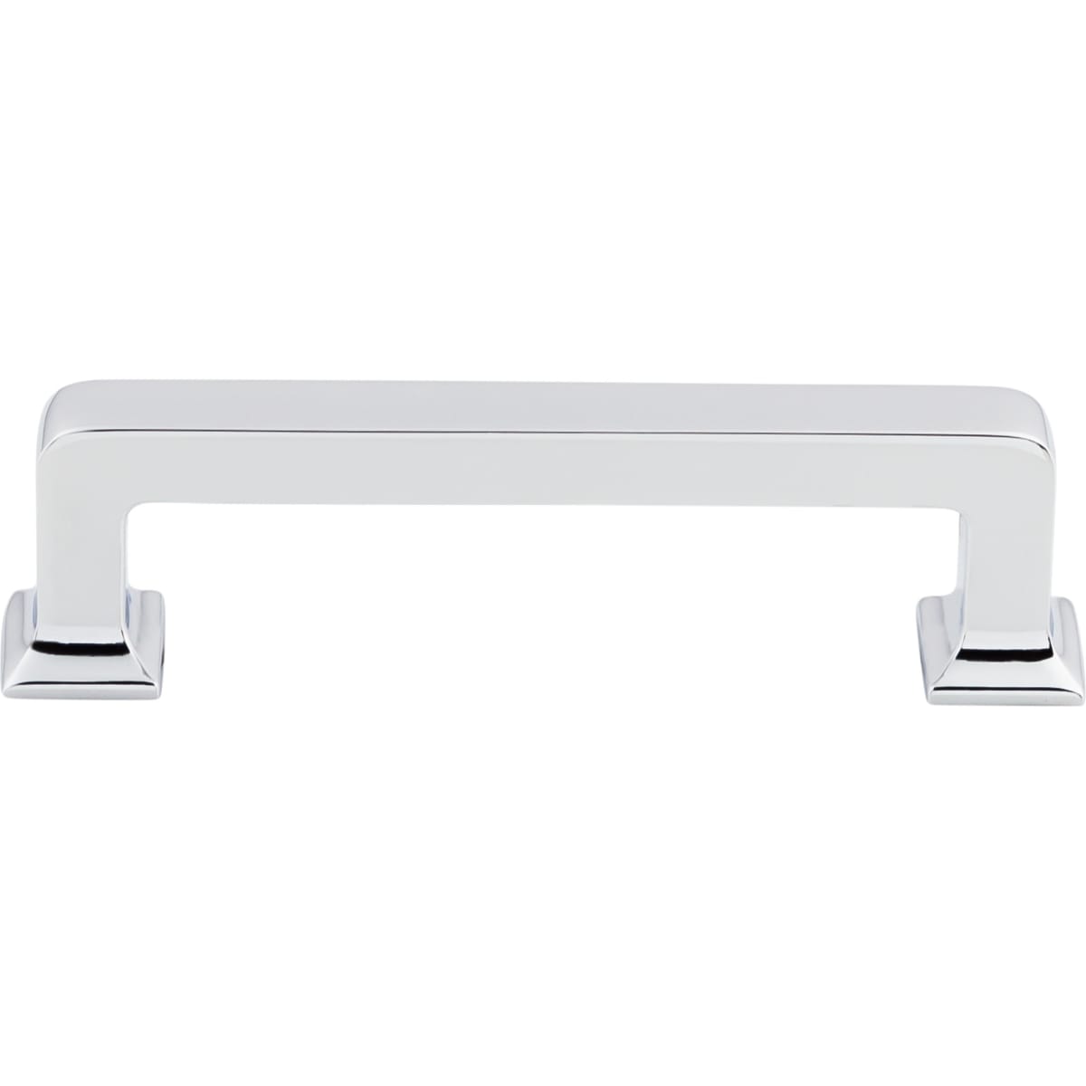Top Knobs - TK703PC - Ascendra 3-3/4 Inch Center to Center Handle Cabinet Pull from the Transcend Series in Polished Chrome