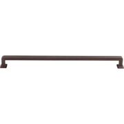 Top Knobs - TK708SAB - Ascendra 12 Inch Center to Center Handle Cabinet Pull from the Transcend Series in Sable