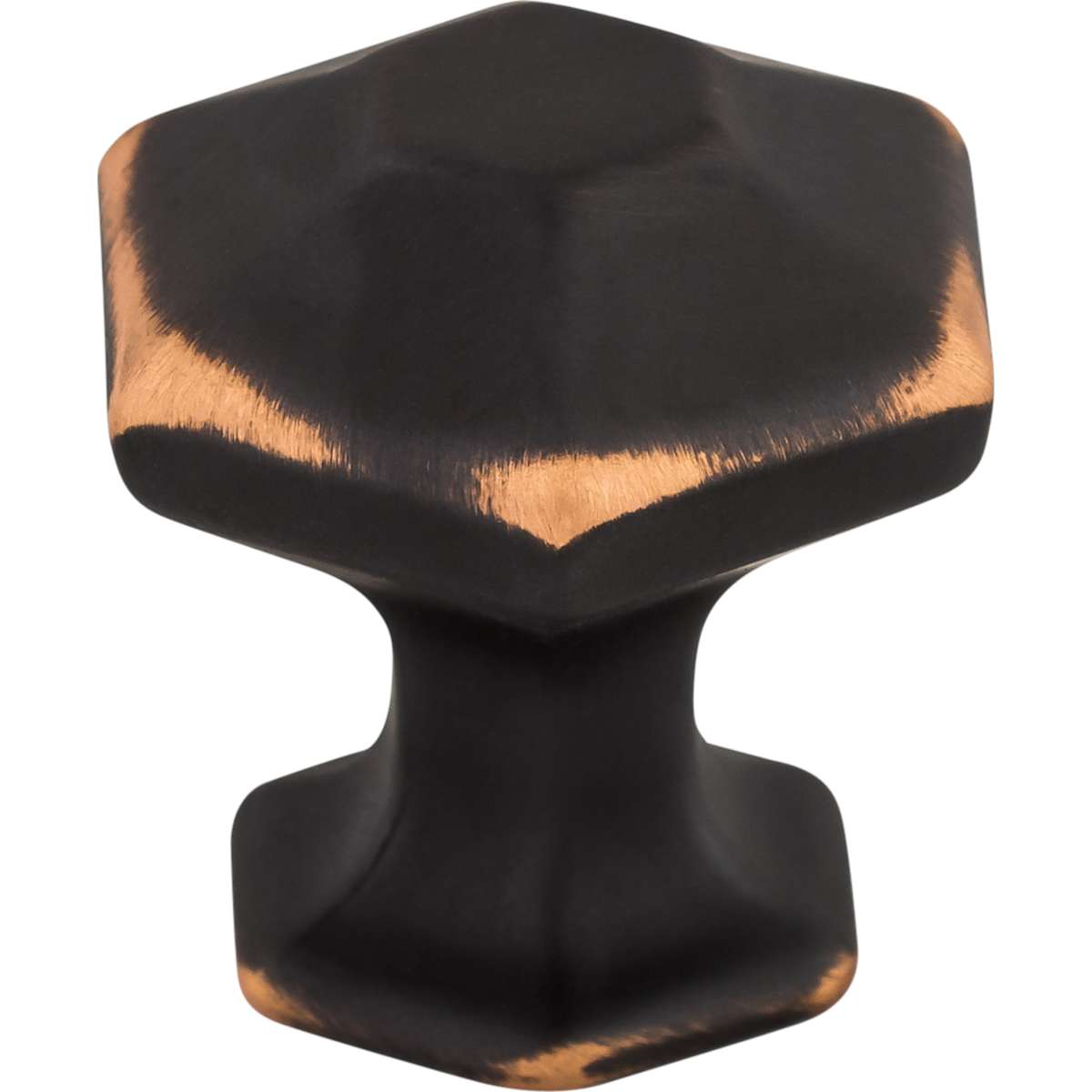 Top Knobs - TK711UM - Spectrum 1 Inch Geometric Cabinet Knob from the Transcend Collection in Umbrio
