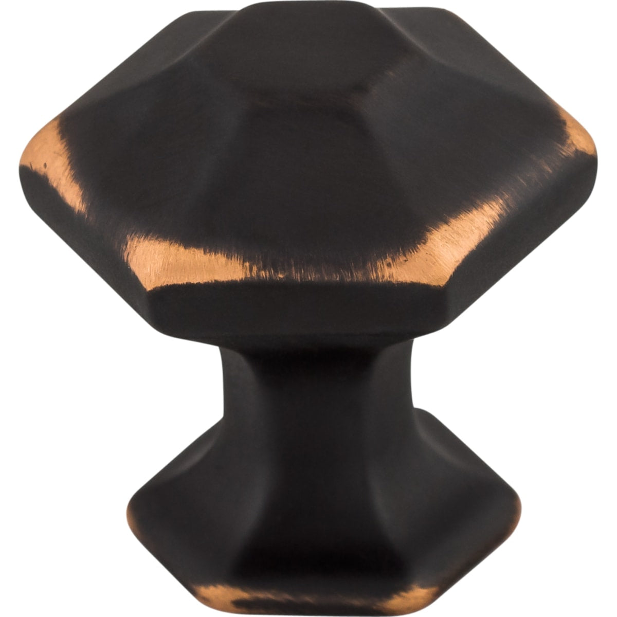 Top Knobs - TK711UM - Spectrum 1 Inch Geometric Cabinet Knob from the Transcend Collection in Umbrio