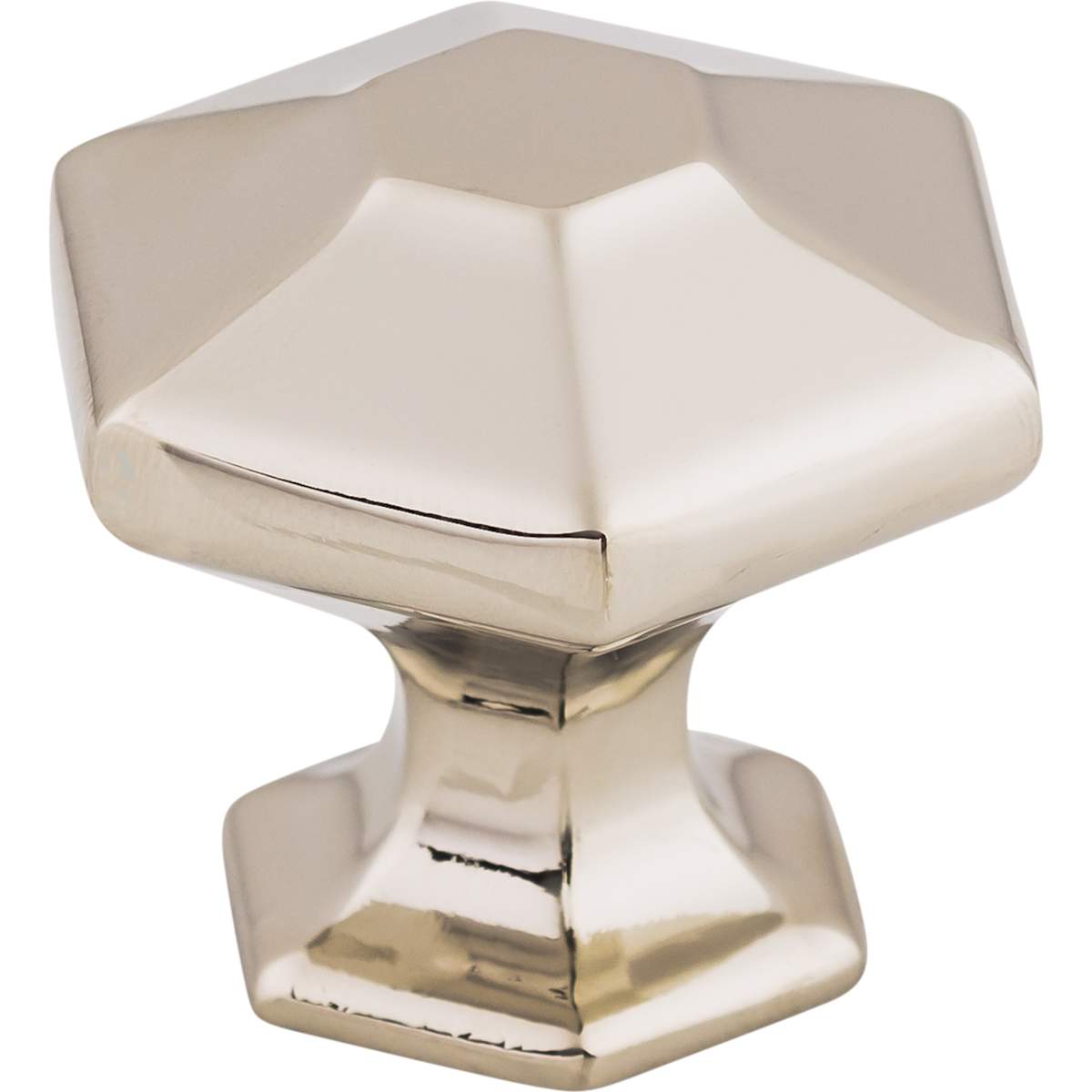 Top Knobs - TK712SAB - Spectrum 1-1/8 Inch Geometric Cabinet Knob from the Transcend Collection in Sable