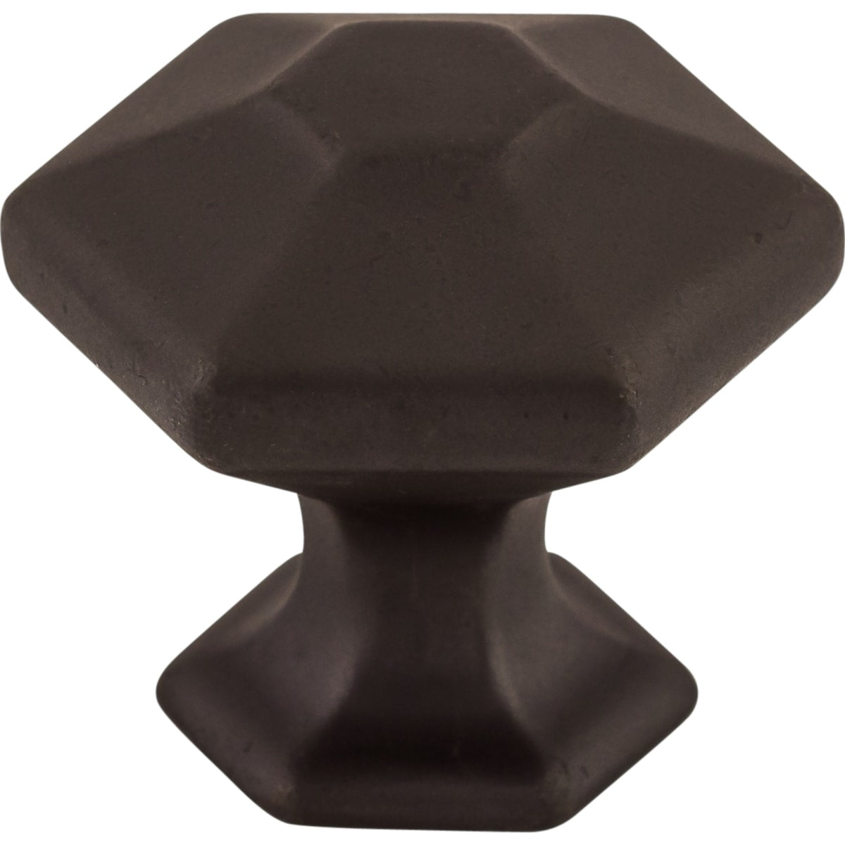 Top Knobs - TK712SAB - Spectrum 1-1/8 Inch Geometric Cabinet Knob from the Transcend Collection in Sable