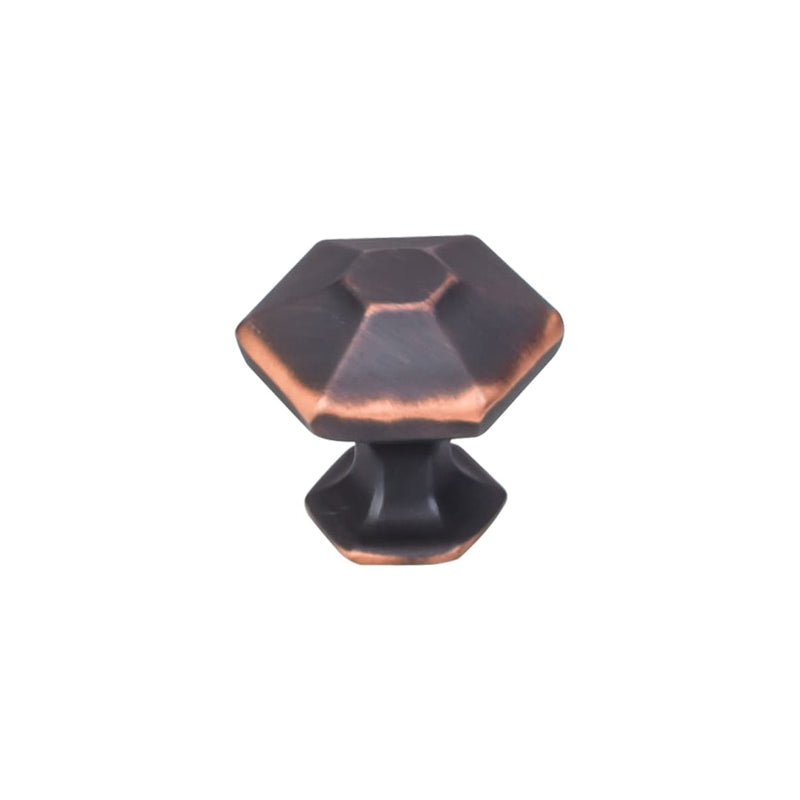 Top Knobs - TK712UM-10PACK - Spectrum 1-1/8 Inch Geometric Cabinet Knob from the Transcend Collection - 10 Pack in Umbrio