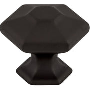 Top Knobs - TK713SAB - Spectrum 1-1/4 Inch Geometric Cabinet Knob from the Transcend Collection in Sable